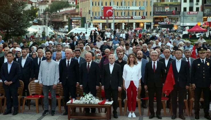 Çankırı, Kastamonu, Amasya ve Çorum’da 15 Temmuz Demokrasi ve Milli Birlik Günü Etkinlikleri