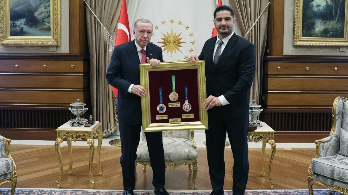 Cumhurbaşkanı Erdoğan, Taha Akgül’ü kabul etti