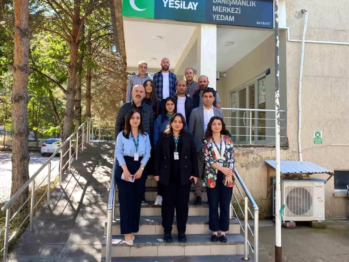 Yeşilay Bayburt’ta Basın Mensuplarını Ağırladı