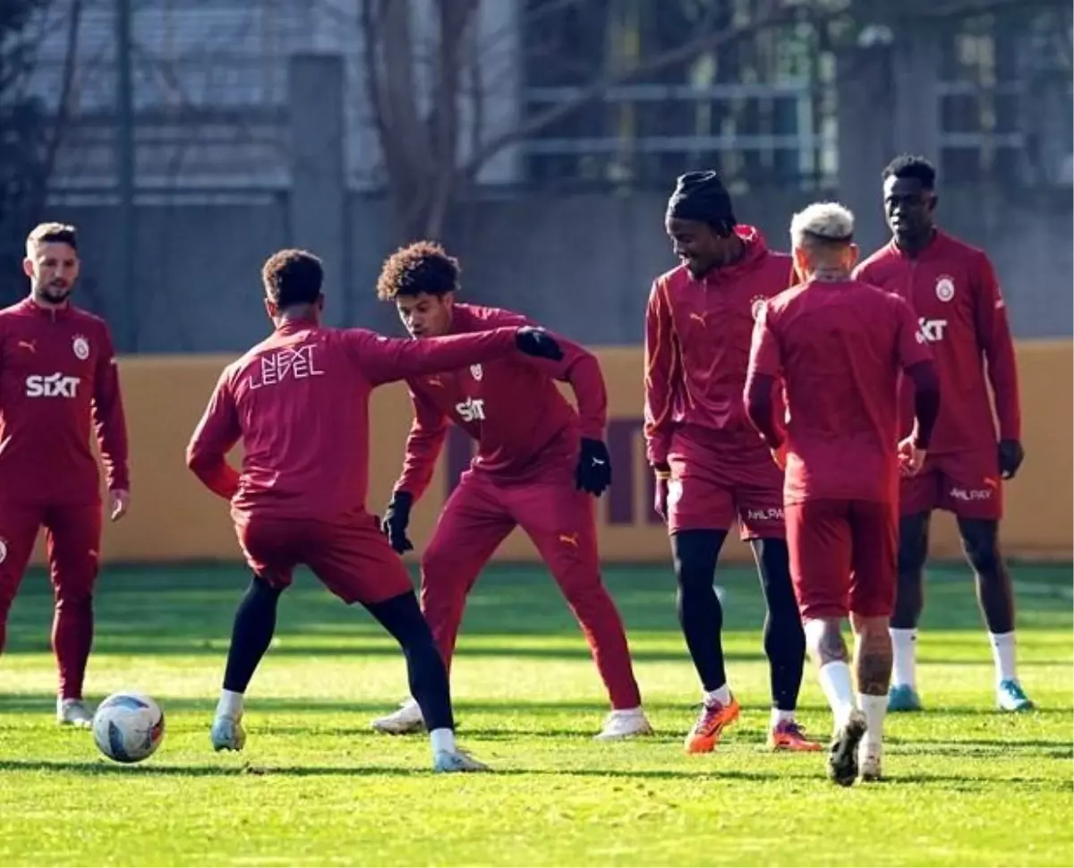 Galatasaray, Göztepe Maçı Hazırlıklarını sürdürüyor