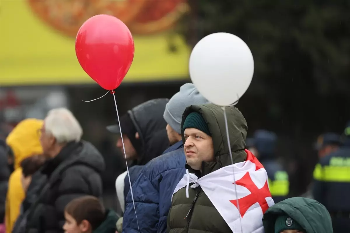 Gürcistan’da AB Müzakereleri Protesto Ediliyor